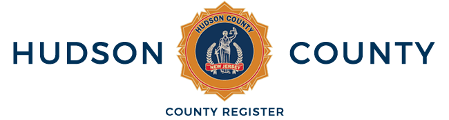 hudson county register office logo